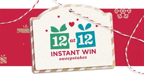 qvc sweepstakes|QVC's 12 at 12 Instant Win Sweepstakes .